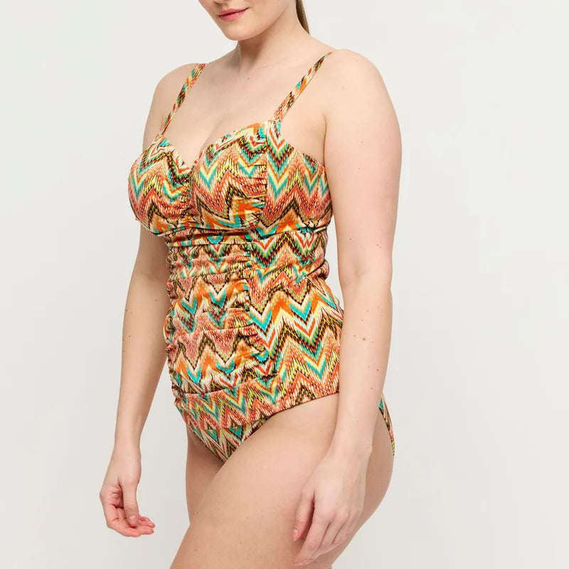 PrimaDonna Swimwear - Tubou Full Cup Tankini Ikat Summer