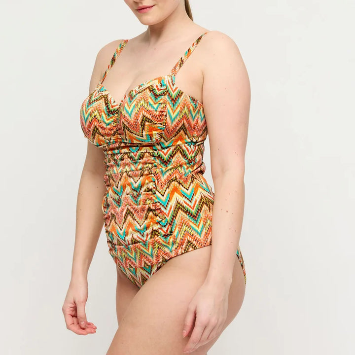 PrimaDonna Swimwear - Tubou Full Cup Tankini Ikat Summer