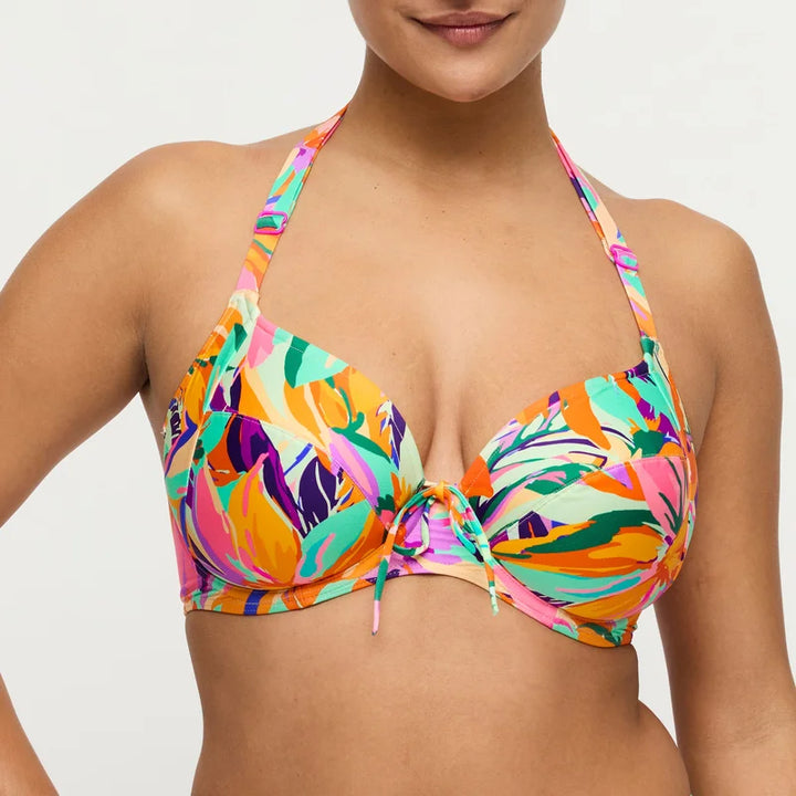 PrimaDonna Swimwear - Varadeo Full Cup Bikini Top Bright Tropics