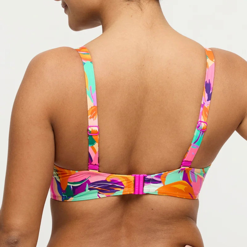 PrimaDonna Swimwear - Varadeo Full Cup Bikini Top Bright Tropics