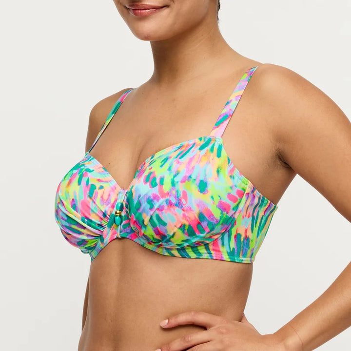 PrimaDonna Swimwear - Douala Full Cup Bikini Top Impressionist Summer