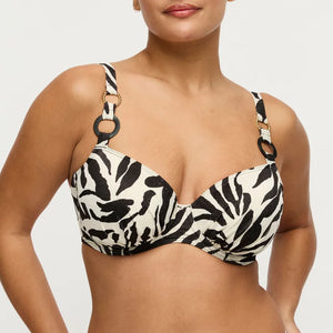 PrimaDonna Swimwear - Dalice Full Cup Bikini Top Sauvage Shine