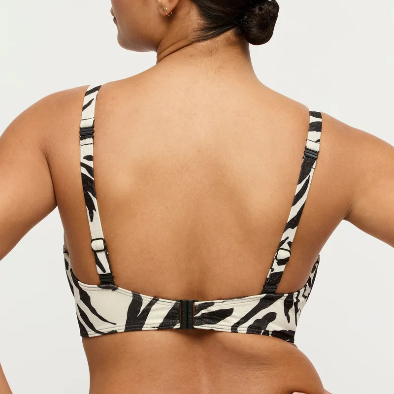 PrimaDonna Swimwear - Dalice Padded Balcony Bikini Top Sauvage Shine