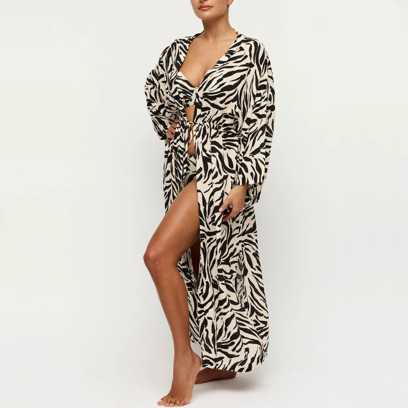 PrimaDonna Swimwear - Dalice Swimwear Kimono Sauvage Shine