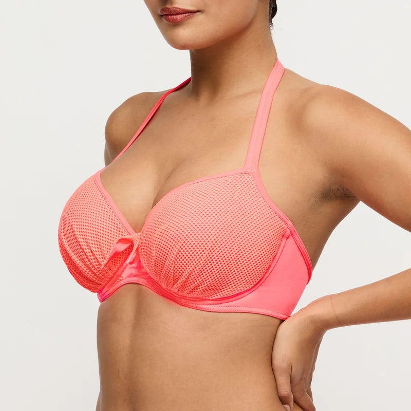 PrimaDonna Swimwear - Rivas Full Cup Bikini Top Neon Fiesta