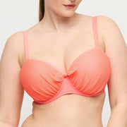 PrimaDonna Swimwear - Rivas Padded Balcony Bikini Top Neon Fiesta