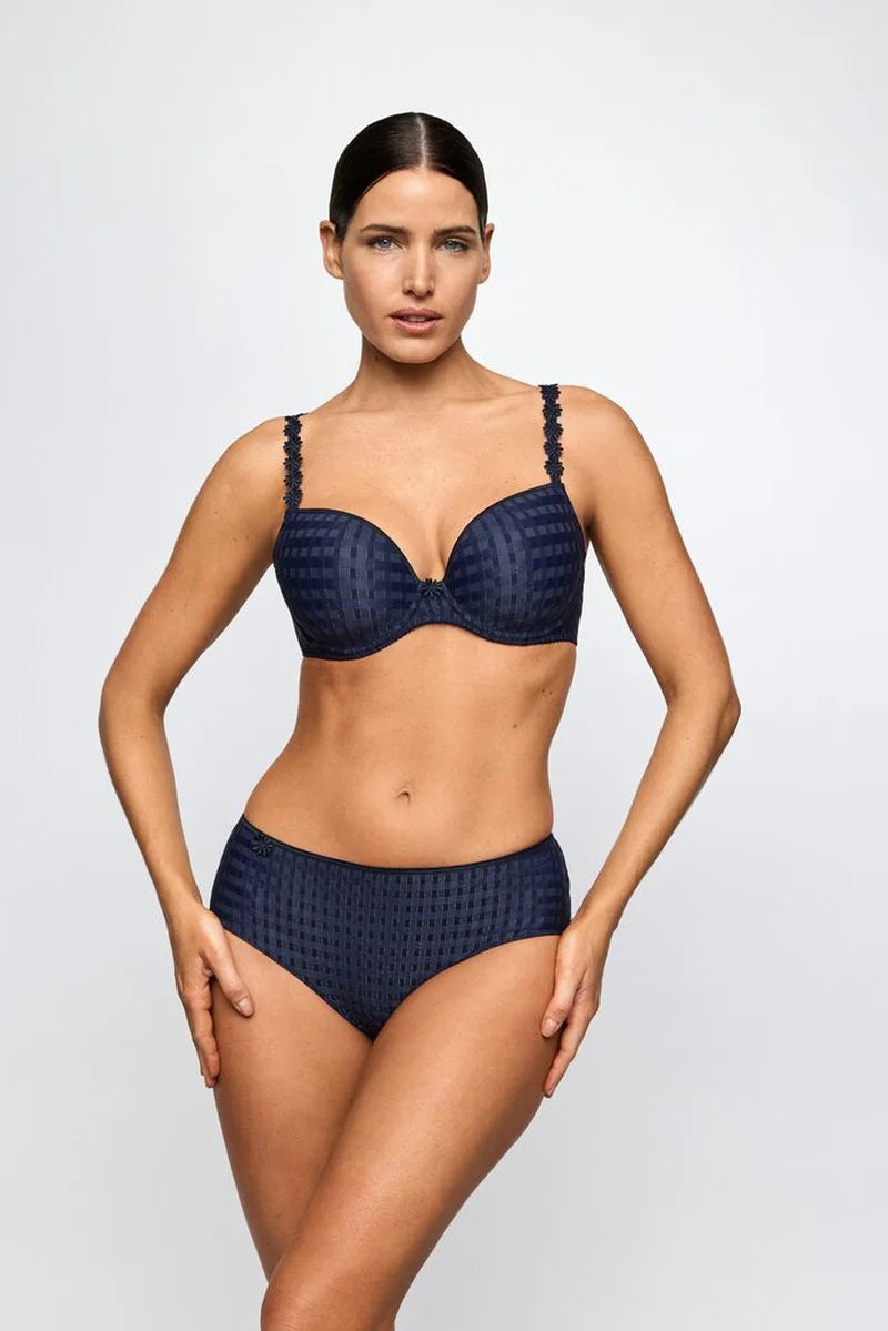 Marie Jo - Avero Padded Plunge Bra Velvet Blue