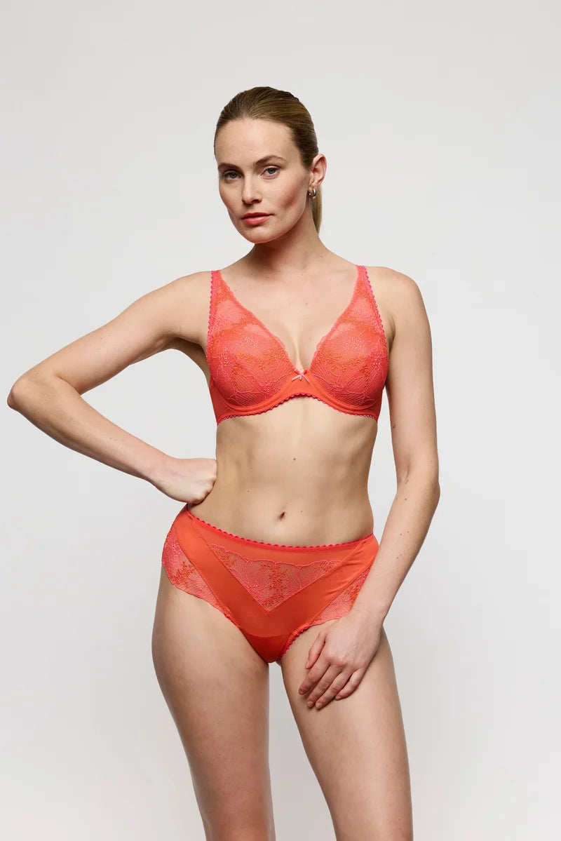 Marie Jo - Solene Padded Plunge Bra Pamplemousse