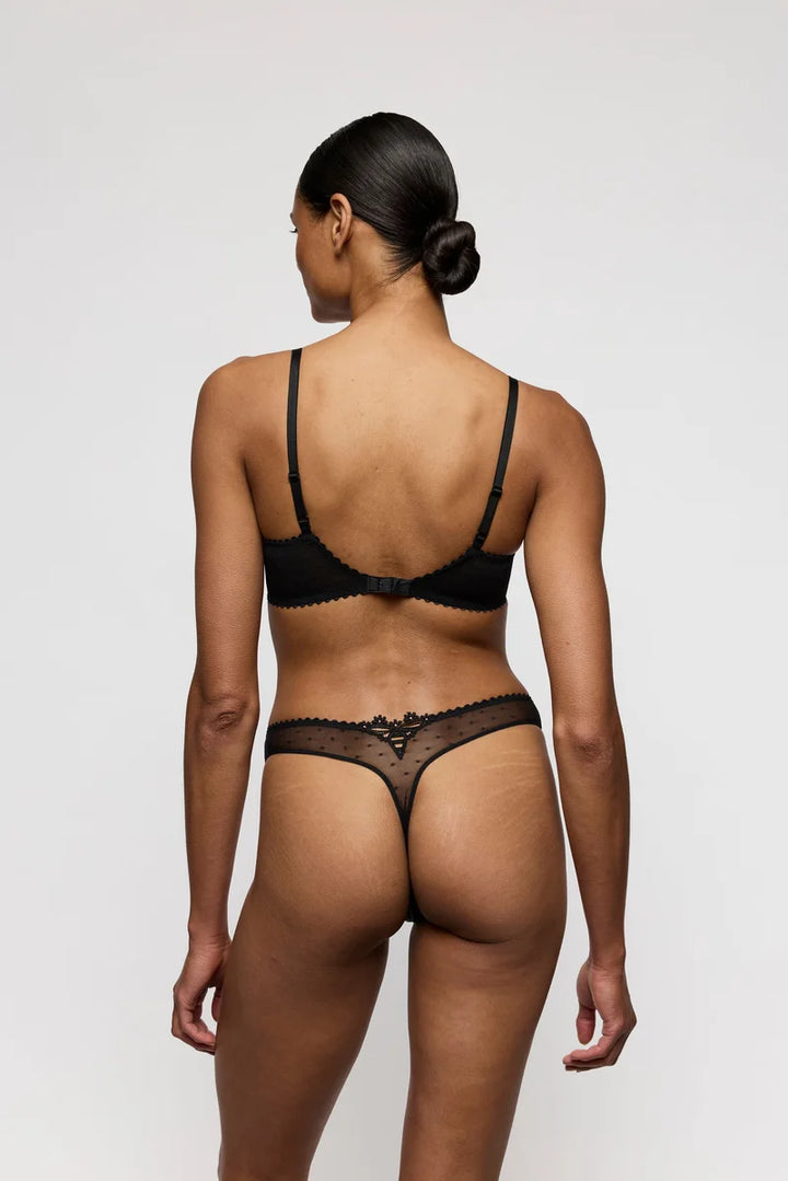 Marie Jo - Noova Balcony Bra Vertical Seam Black