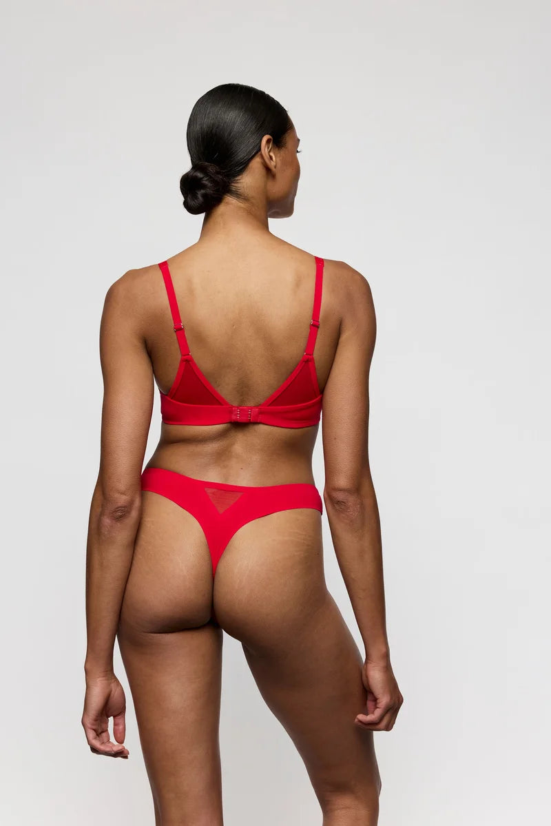 Marie Jo - Louie Thong True Red