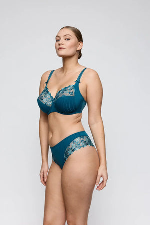 PrimaDonna - Deauville Luxury Thong Peacock