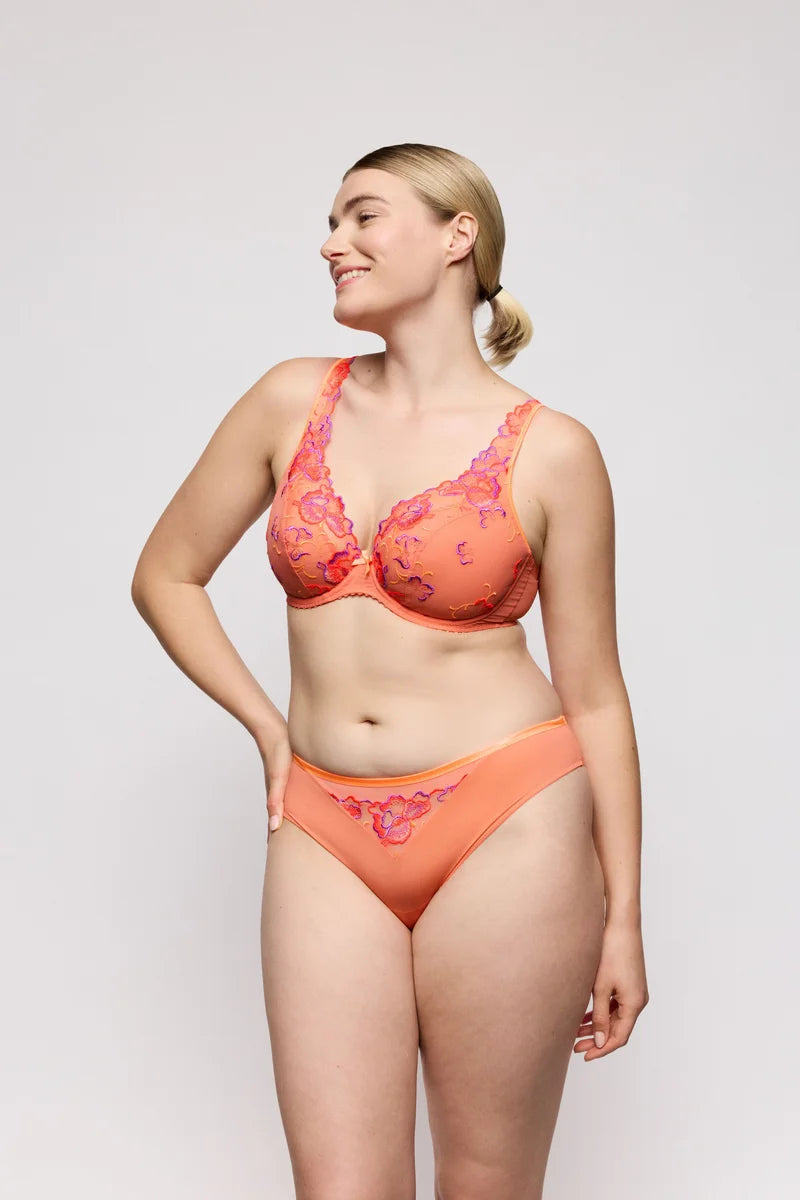 PrimaDonna - Devdaha Half Padded Plunge Bra Sunset Blush