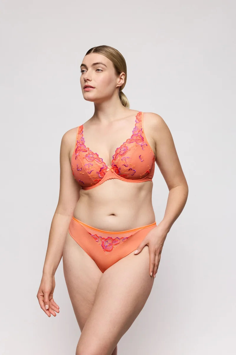 PrimaDonna - Devdaha Half Padded Plunge Bra Sunset Blush