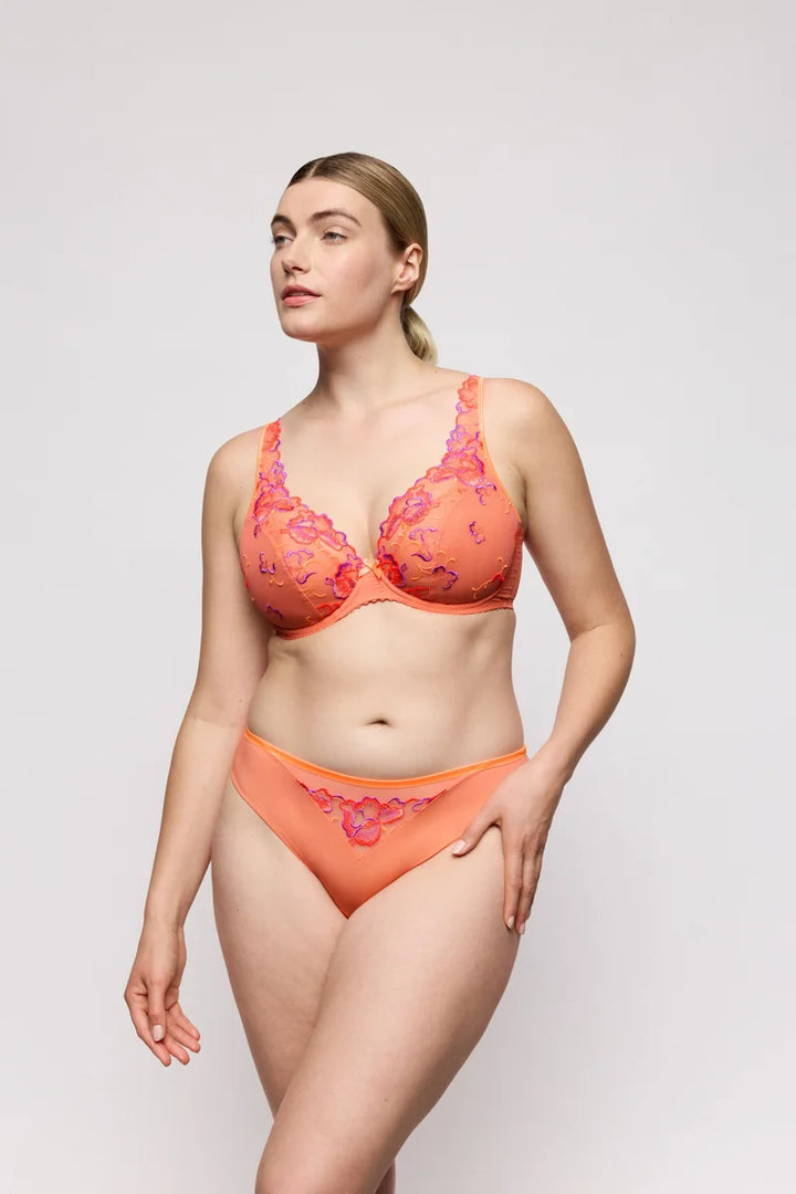 PrimaDonna - Devdaha Half Padded Plunge Bra Sunset Blush
