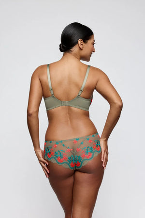 PrimaDonna - Cala Luna Half Padded Plunge Bra Botanique