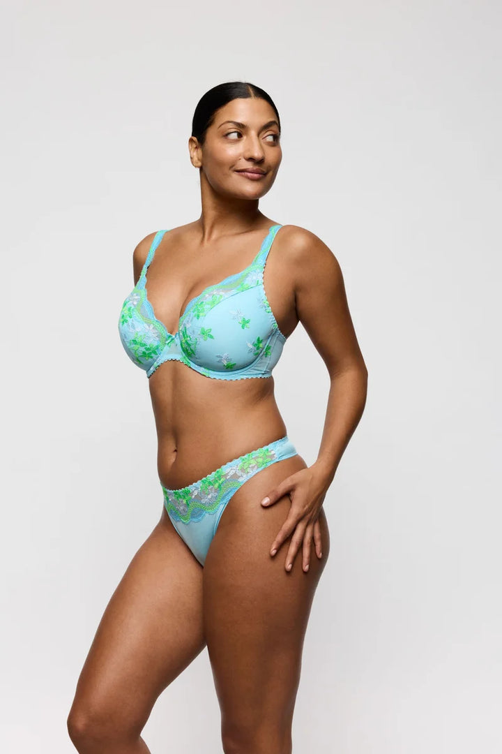 PrimaDonna - Cala Luna Half Padded Plunge Bra Ice Dream