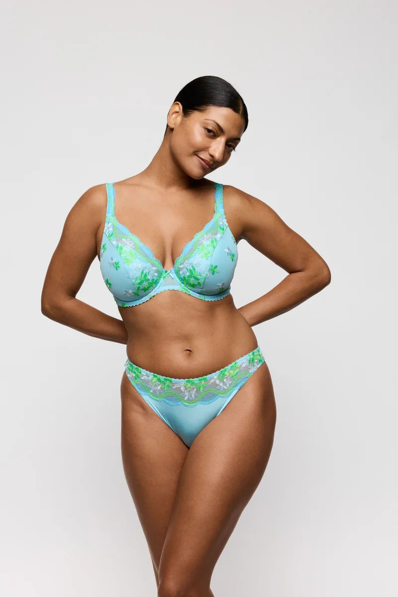 PrimaDonna - Cala Luna Half Padded Plunge Bra Ice Dream