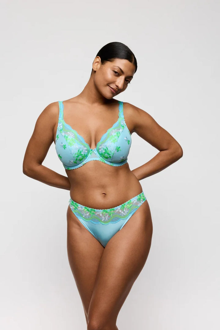 PrimaDonna - Cala Luna Half Padded Plunge Bra Ice Dream