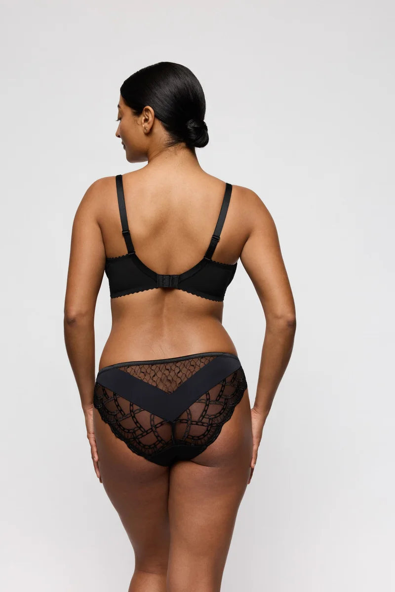 PrimaDonna - Naica Balcony Bra Vertical Seam Black