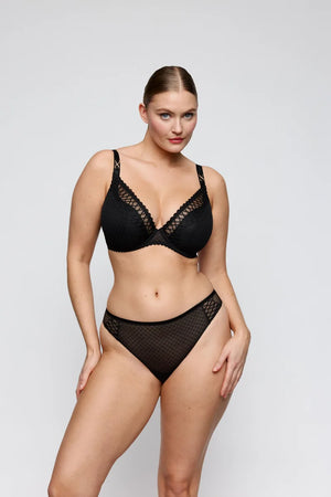 PrimaDonna - Jokko Half Padded Plunge Bra Black