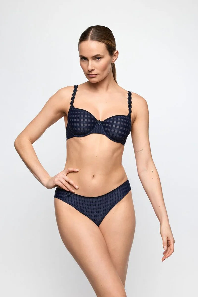 Marie Jo - Avero Non Padded Full Cup Seamless Bra Velvet Blue
