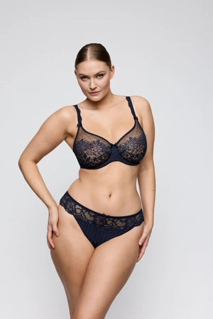 PrimaDonna - Madison Non Padded Full Cup Seamless Bra Velvet Blue