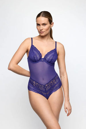 Marie Jo - Cerina Plunge Body Velvet Blue