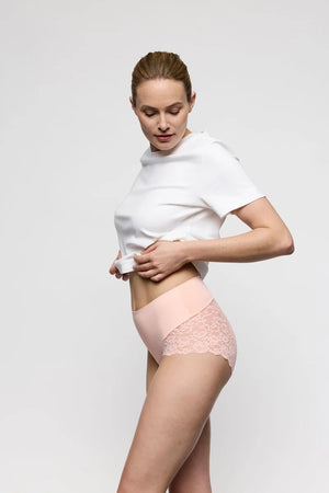Marie Jo - Color Studio Lace Full Briefs Glossy Pink