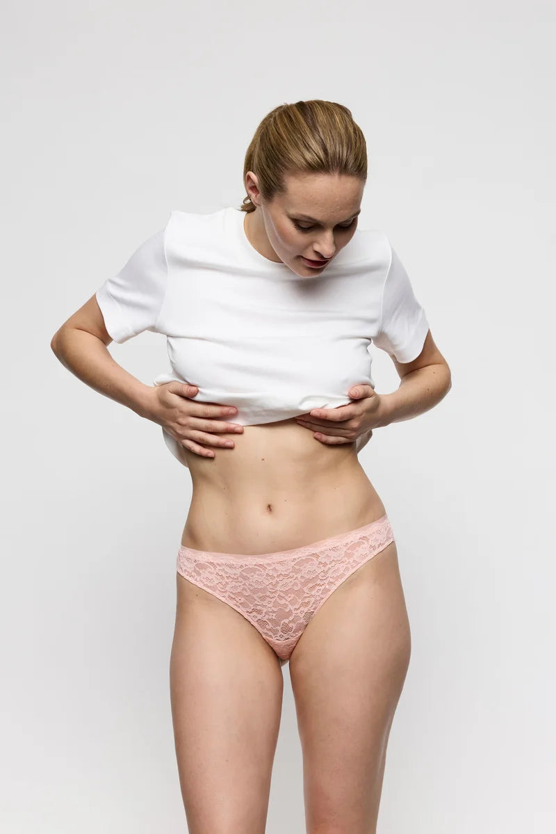 Marie Jo - Color Studio Lace Thong Glossy Pink