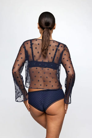 Marie Jo - Avero Top Without Cups Velvet Blue