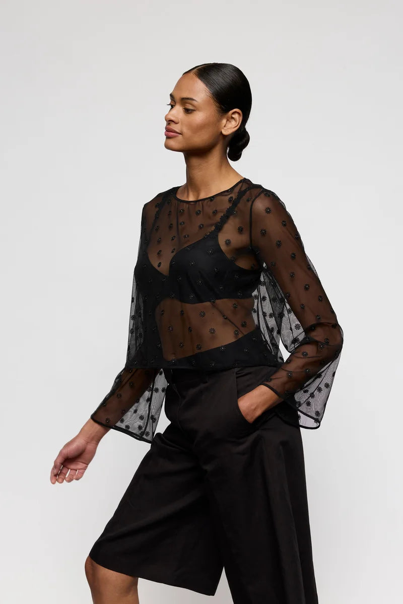 Marie Jo - Daisy Top Without Cups Black