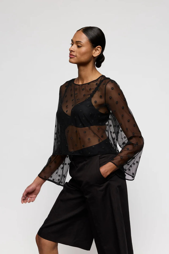 Marie Jo - Daisy Top Without Cups Black