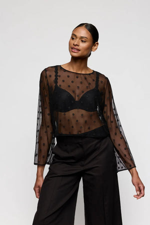 Marie Jo - Daisy Top Without Cups Black