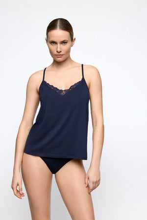 Marie Jo - Soft Studio Top Without Cups Velvet Blue