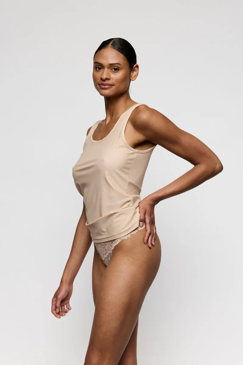 Marie Jo - Soft Studio Top Without Cups Caffe Latte