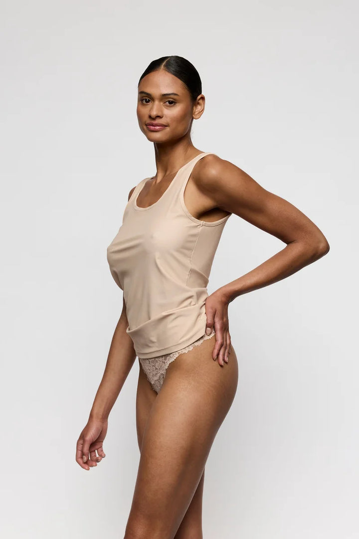 Marie Jo - Soft Studio Top Without Cups Caffe Latte