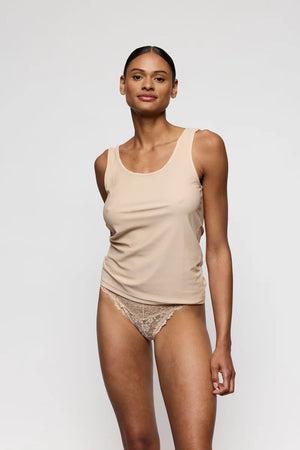 Marie Jo - Soft Studio Top Without Cups Caffe Latte