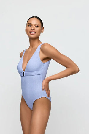 Marie Jo Swimwear - Tinjis Plunge Swimsuit Wireless Sparkling Dusk