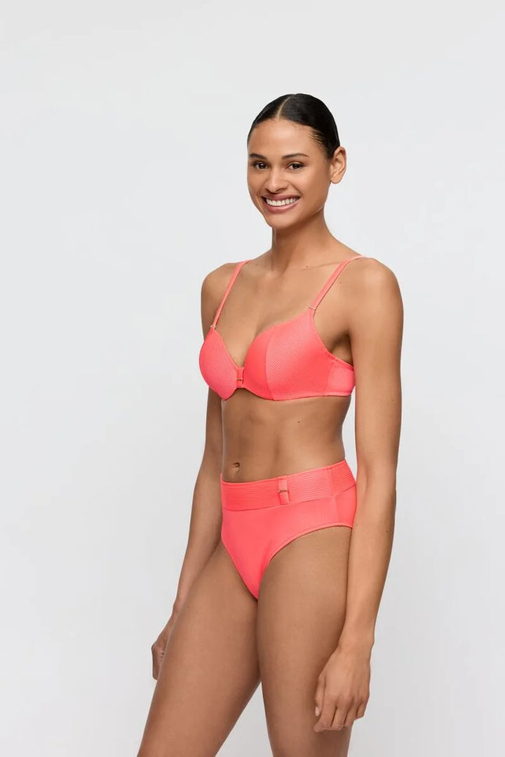 Marie Jo Swimwear - Cassie Padded Bikini Top Heartshape Neon Fiesta