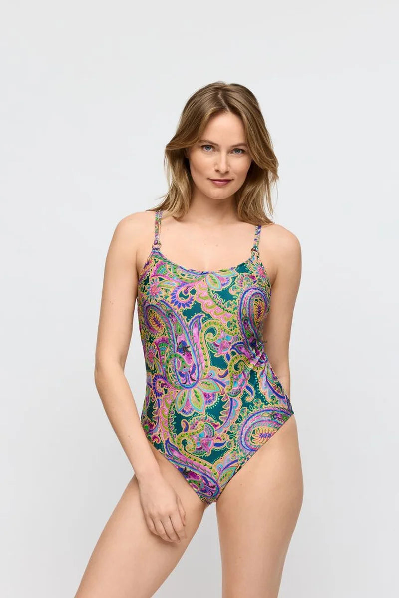 Marie Jo Swimwear - Jolise Padded Swimsuit Wireless Tropical Paisley