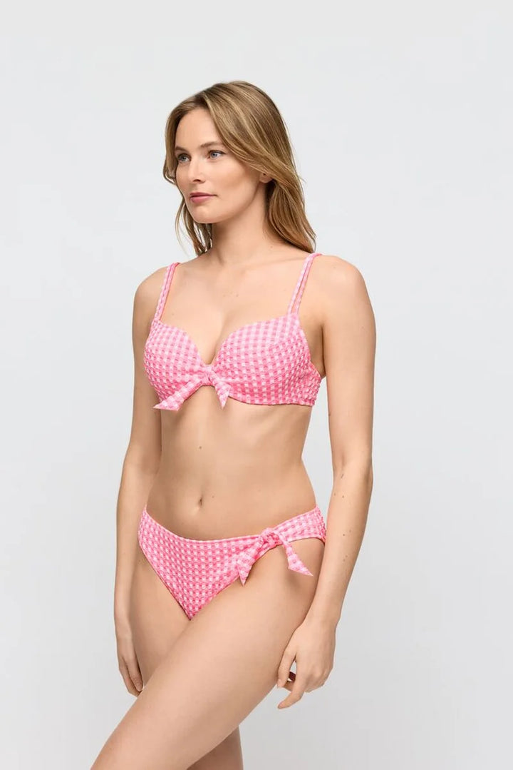 Marie Jo Swimwear - Mary Lynn Padded Bikini Top Heartshape Rose Gingham