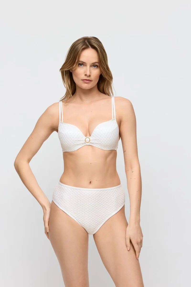 Marie Jo Swimwear - Taleah Padded Bikini Top Heartshape Elfin White