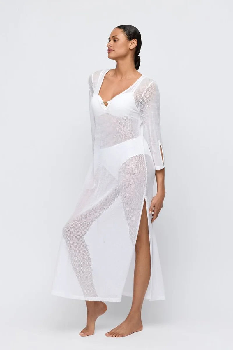 Marie Jo Swimwear - Taleah Swimwear Kaftan Elfin White