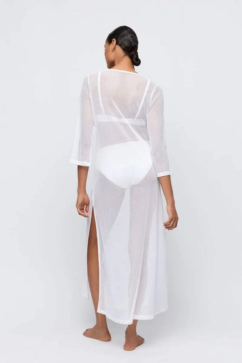 Marie Jo Swimwear - Taleah Swimwear Kaftan Elfin White