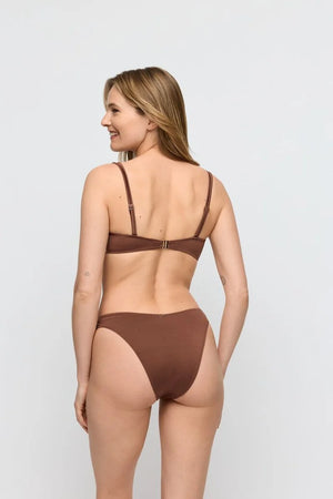 Marie Jo Swimwear - Hello Sunset Bikini Briefs Brazilian Sepia