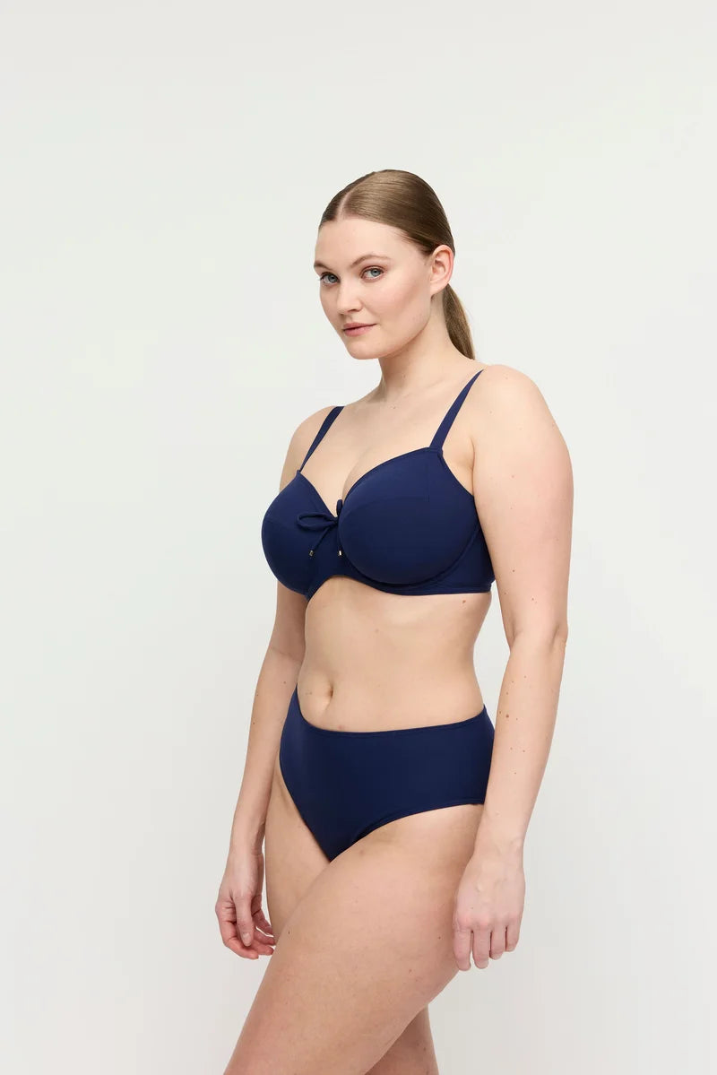 PrimaDonna Swimwear - Aswan Full Cup Bikini Top Water Blue