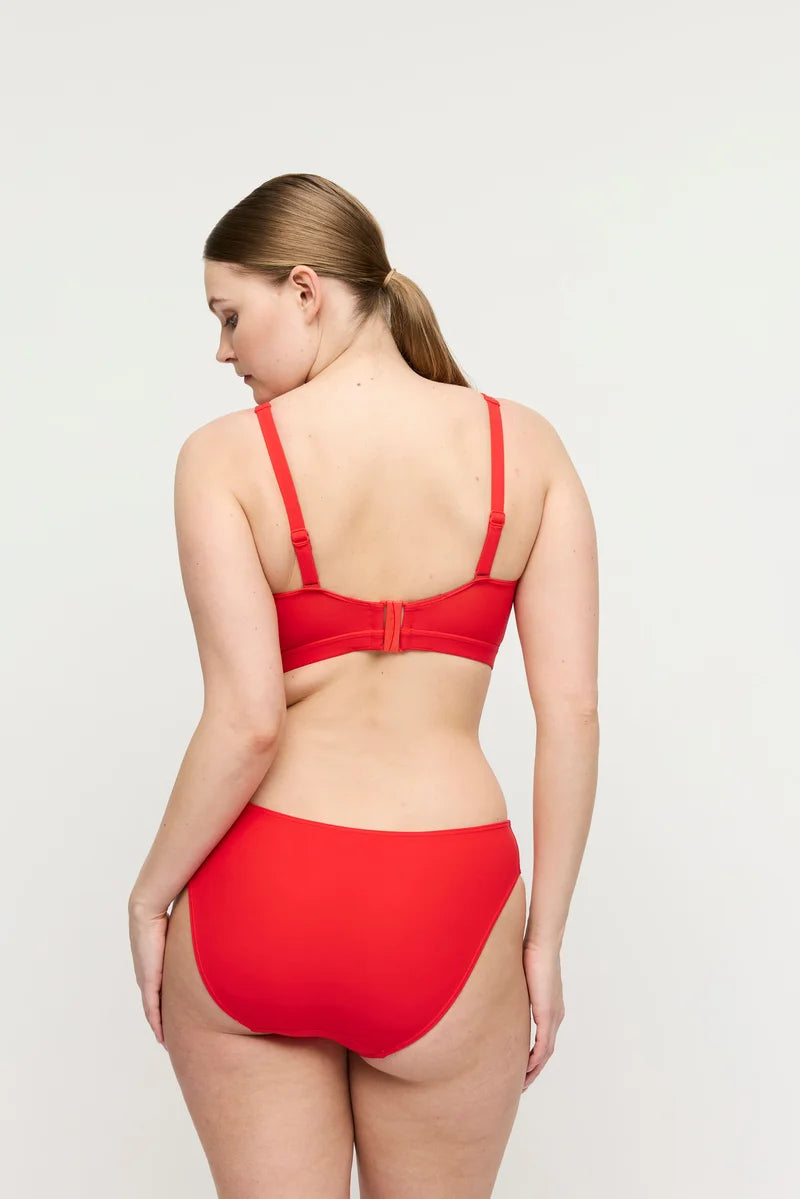 PrimaDonna Swimwear - Aswan Triangle Bikini Top Fiesta Red