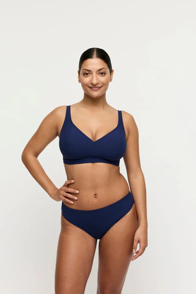 PrimaDonna Swimwear - Aswan Triangle Bikini Top Water Blue