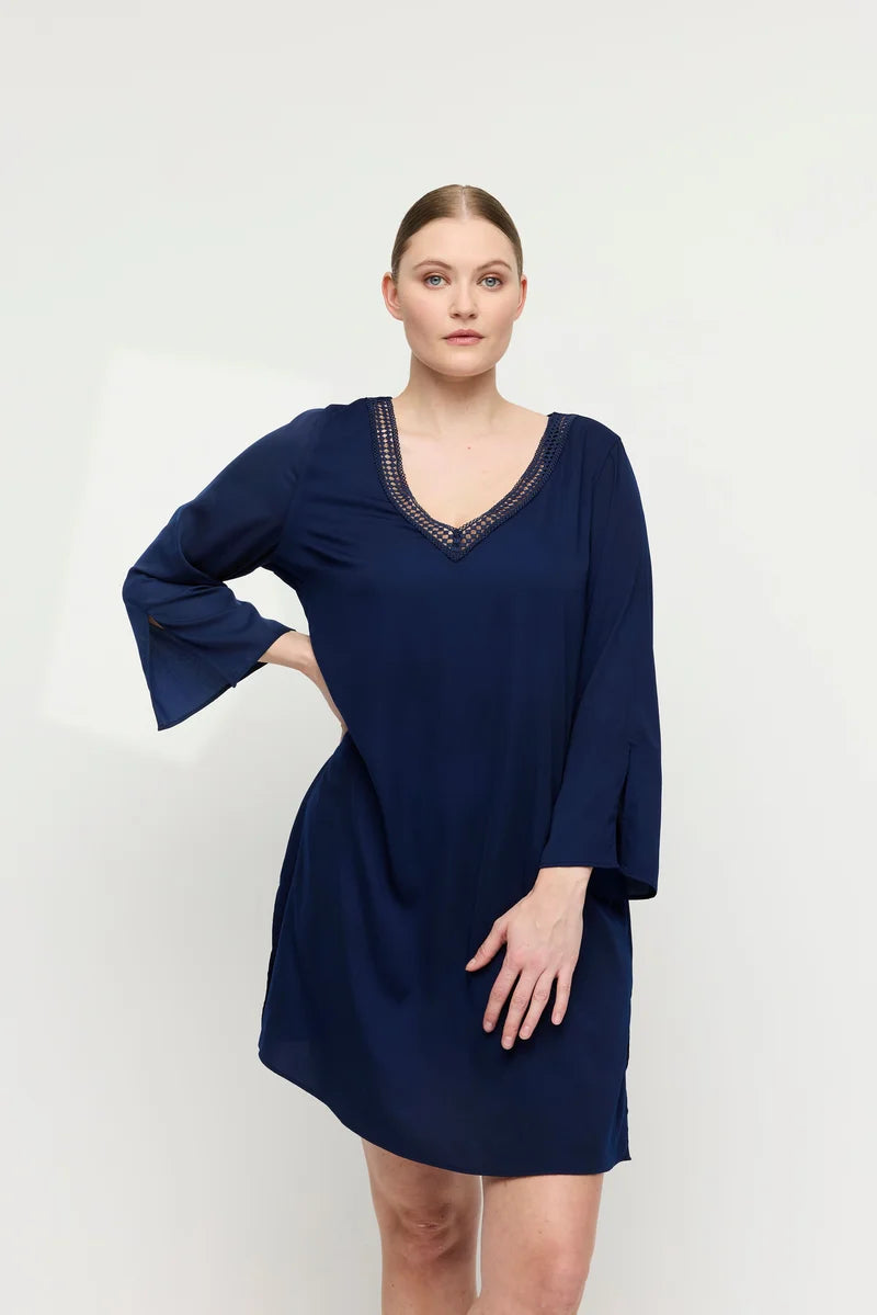 PrimaDonna Swimwear - Aswan Swimwear Kaftan Water Blue