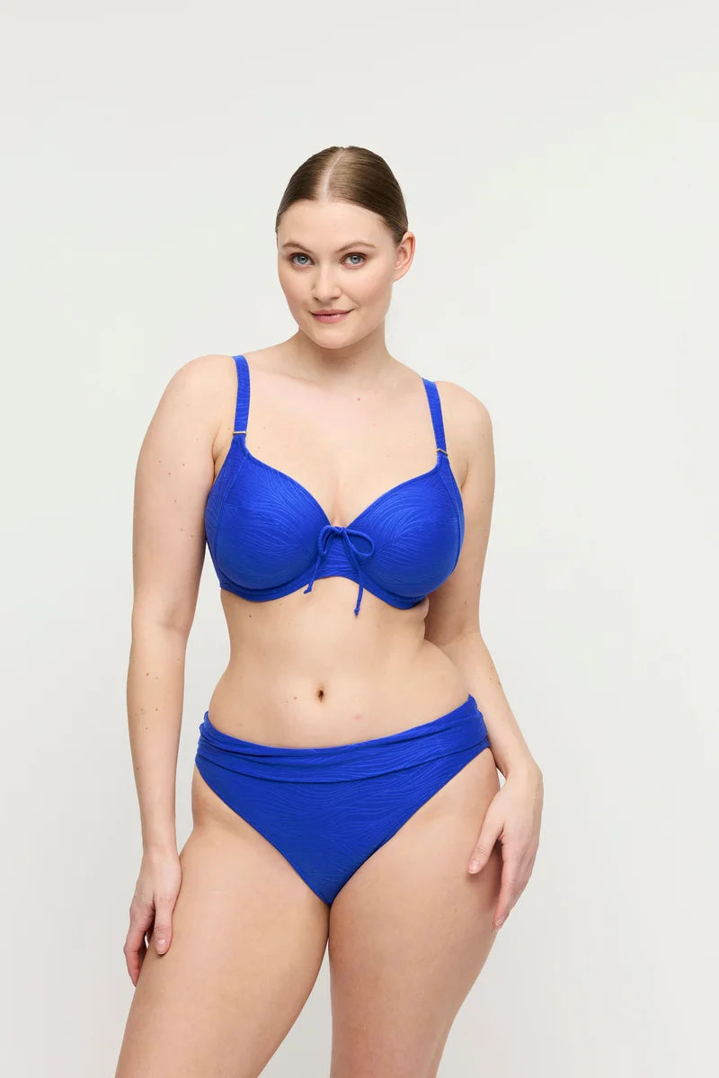 PrimaDonna Swimwear - Mantas Full Cup Bikini Top Electric Blue